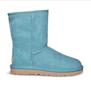 [NWT] UGG Classic Short Aqua